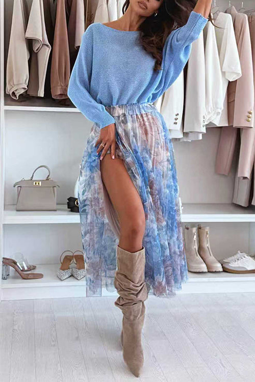 Heididress Boat Neck Bow Back Cut Out Pullover Sweater