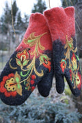 Heididress Christmas Gift Embroidery Mittens(5 Colors)